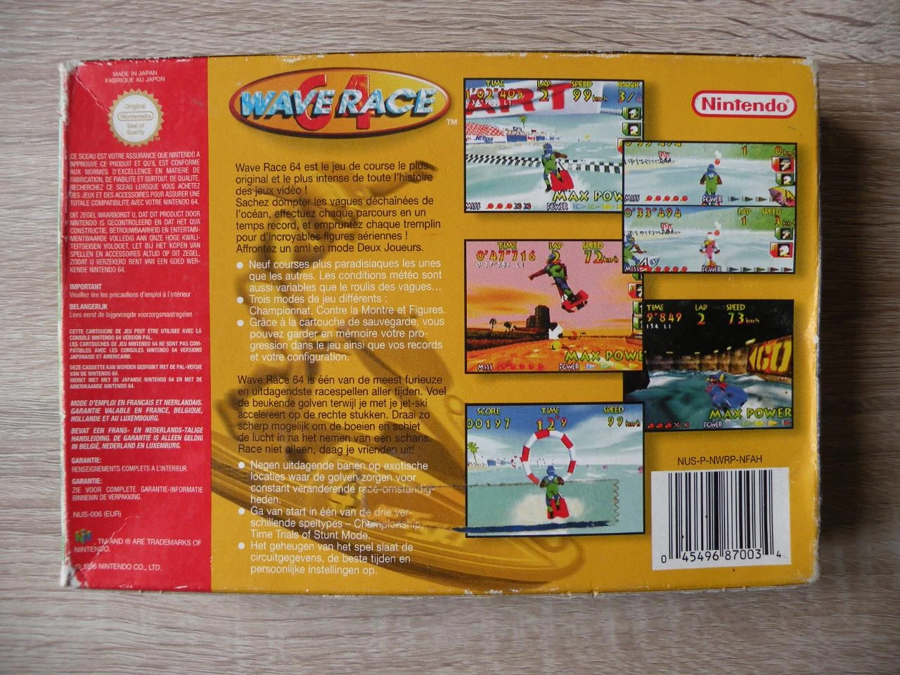 Jeu Wave Race 64 Nintendo 64 (N64) – photo 2
